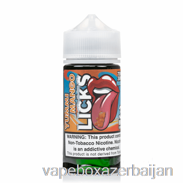 Vape Box Azerbaijan Frozty Yummi Mango - LICKS Roll Upz - 100mL 0mg